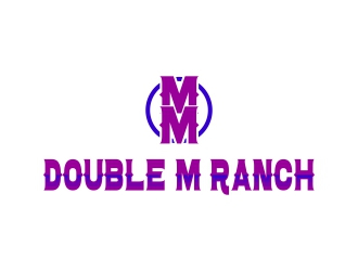 Double M Ranch logo design by rizuki