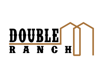 Double M Ranch logo design by cikiyunn