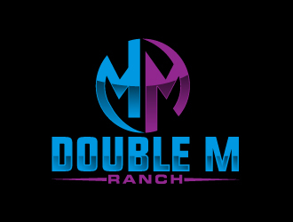 Double M Ranch logo design by AamirKhan