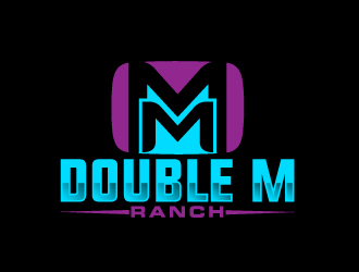 Double M Ranch logo design by AamirKhan