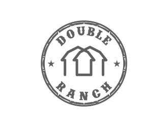 Double M Ranch logo design by cikiyunn