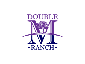 Double M Ranch logo design by yans