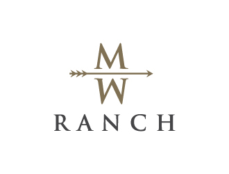 Double M Ranch logo design by wongndeso