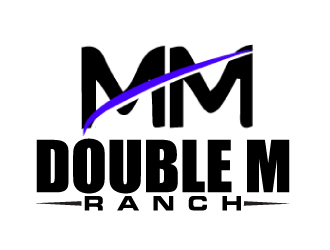 Double M Ranch logo design by AamirKhan