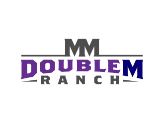 Double M Ranch logo design by scriotx