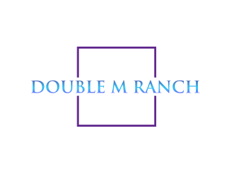 Double M Ranch logo design by narnia