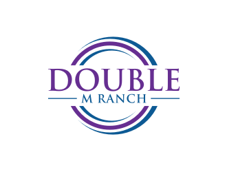 Double M Ranch logo design by muda_belia