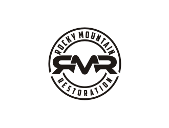 Rocky Mountain Restoration logo design by Artomoro