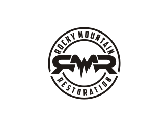 Rocky Mountain Restoration logo design by Artomoro