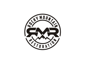 Rocky Mountain Restoration logo design by Artomoro