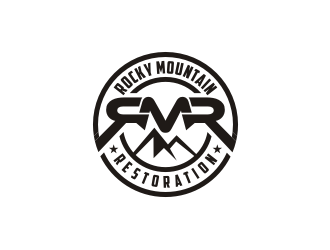 Rocky Mountain Restoration logo design by Artomoro