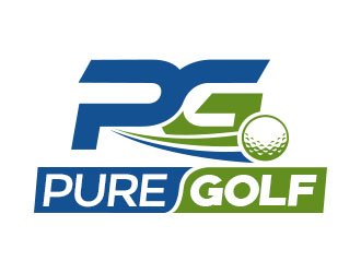 PureGolf logo design by Benok