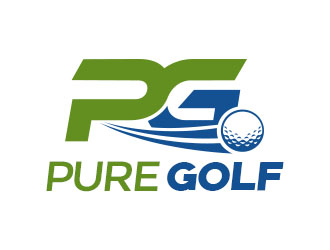 PureGolf logo design by Benok