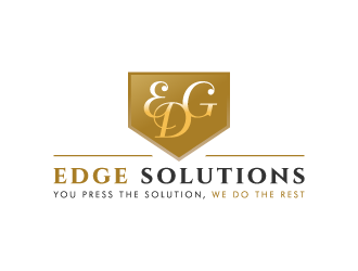 Edg Solutions logo design by pencilhand