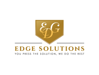 Edg Solutions logo design by pencilhand