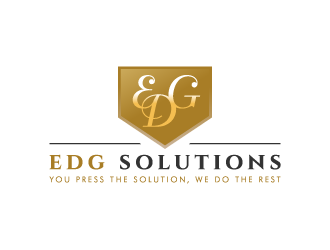 Edg Solutions logo design by pencilhand