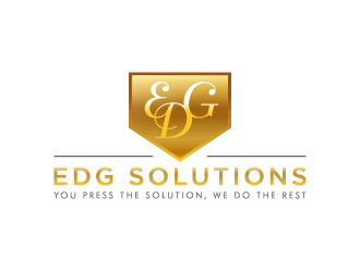 Edg Solutions logo design by pencilhand