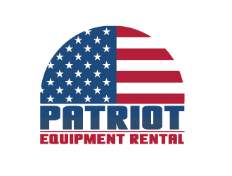 Patriot Equipment Rental logo design by drifelm