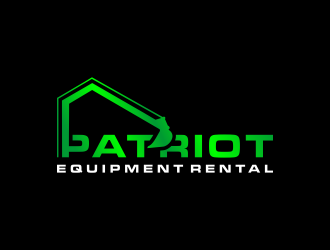 Patriot Equipment Rental logo design by dodihanz