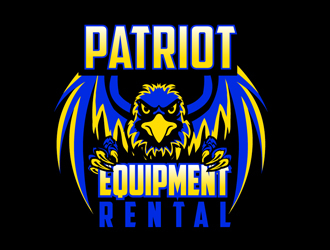 Patriot Equipment Rental logo design by Roma