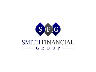 Smith Financial Group  logo design by FloVal