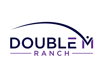 Double M Ranch logo design by puthreeone