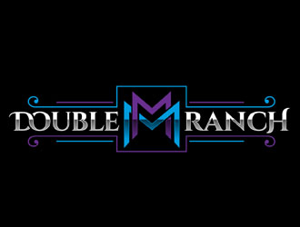 Double M Ranch logo design by DreamLogoDesign