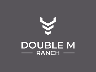 Double M Ranch logo design by Asani Chie