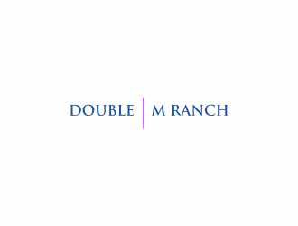 Double M Ranch logo design by kurnia