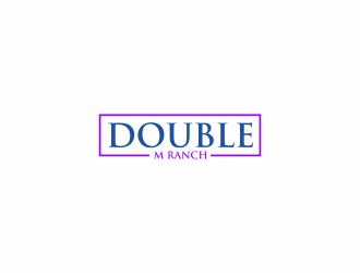 Double M Ranch logo design by kurnia