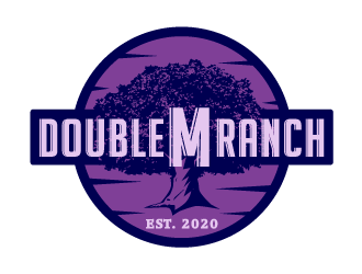 Double M Ranch logo design by yans