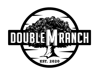 Double M Ranch logo design by yans