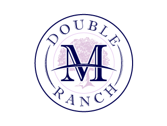 Double M Ranch logo design by yans