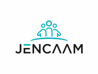 Jencaam logo design by y7ce