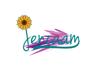 Jencaam logo design by ArRizqu