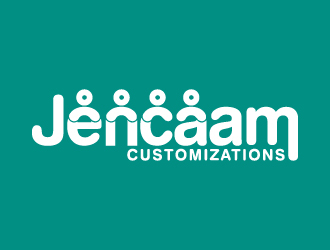 Jencaam logo design by GETT