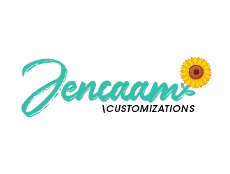 Jencaam logo design by keptgoing