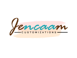 Jencaam logo design by shravya