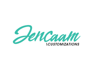 Jencaam logo design by keptgoing