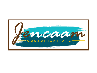 Jencaam logo design by shravya