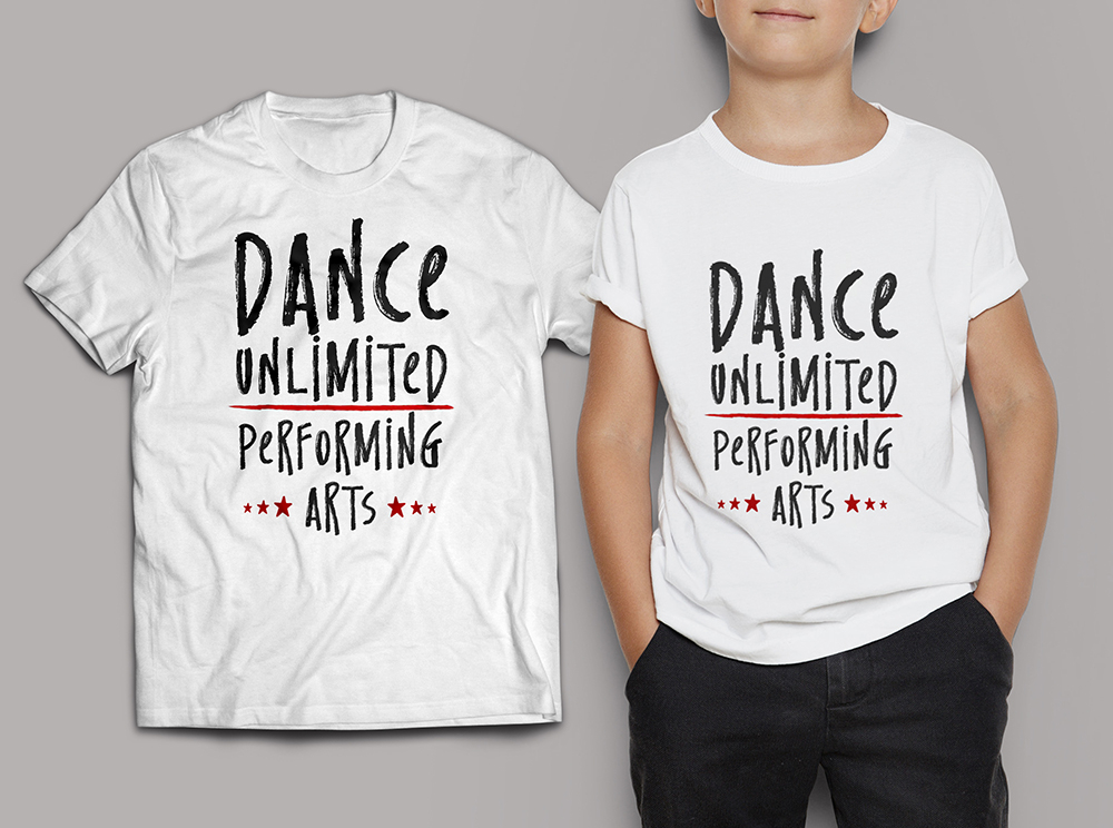 Dance Unlimited Performing Arts logo design by cwrproject