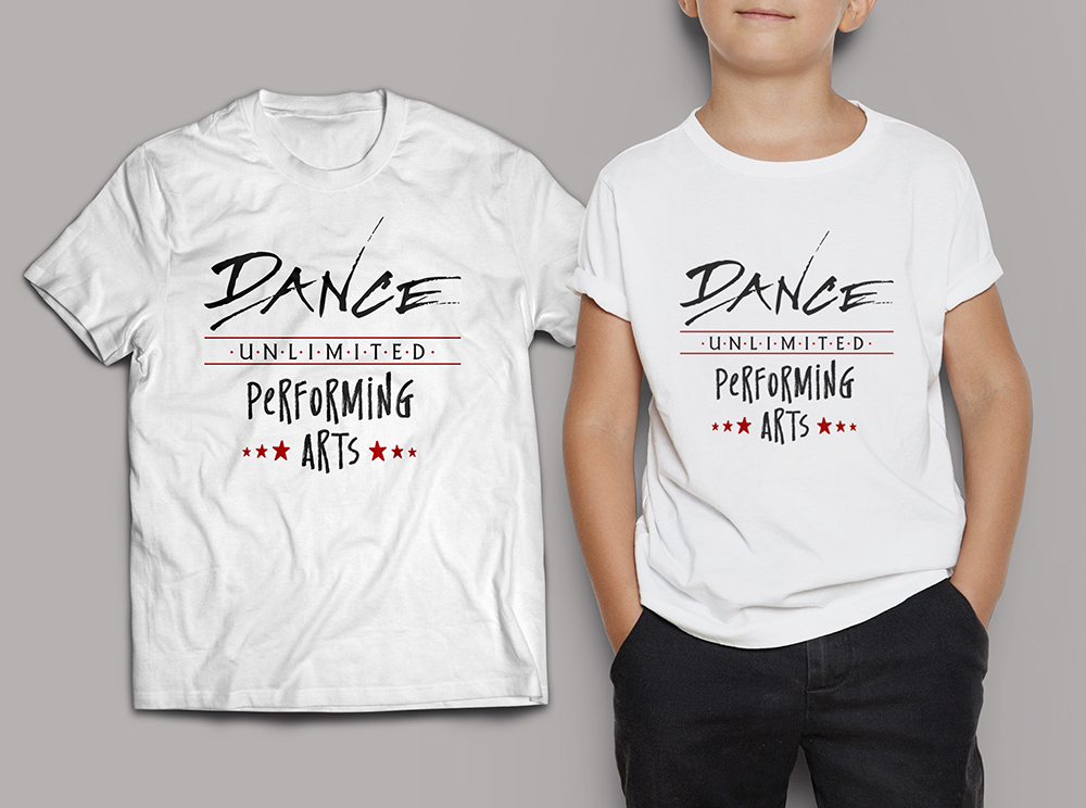 Dance Unlimited Performing Arts logo design by cwrproject