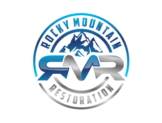 Rocky Mountain Restoration logo design by Artomoro