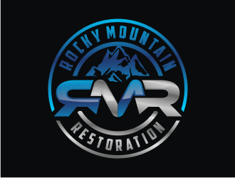 Rocky Mountain Restoration logo design by Artomoro