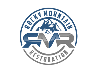 Rocky Mountain Restoration logo design by Artomoro