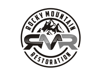 Rocky Mountain Restoration logo design by Artomoro