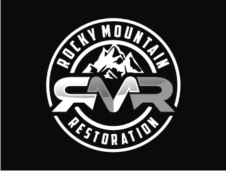 Rocky Mountain Restoration logo design by Artomoro