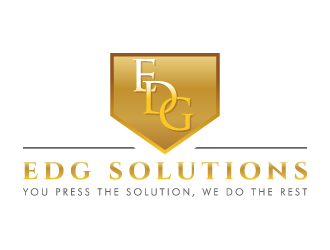 Edg Solutions logo design by pencilhand