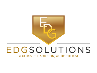 Edg Solutions logo design by pencilhand