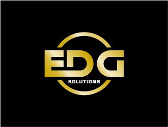 Edg Solutions logo design by boogiewoogie